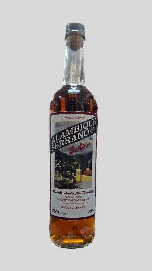 Alambique Serrano 3 Anos Single Cask 363 57.6%