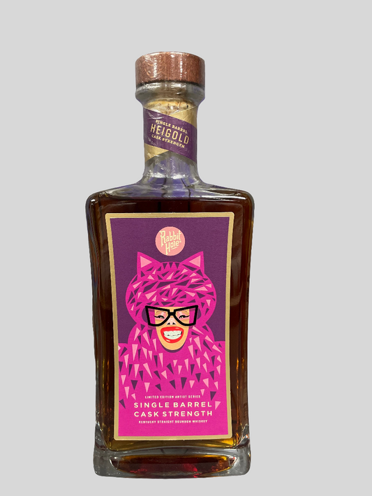 Rabbit Hole Heigold Cask Strength Single Barrel "Whiskey Avengers" Kentucky Straight Bourbon Whiskey - Cheshire Cat