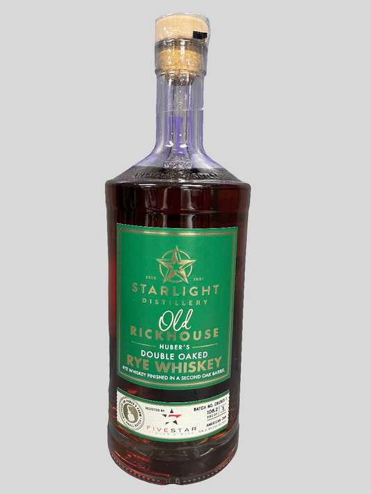 Starlight Double Oaked Rye Whiskey Single Barrel "Five Star Liquor & Wine"