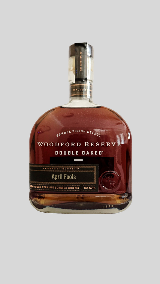 Woodford Five Star Liquor Double Oaked Single Barrel Bourbon "April Fools"