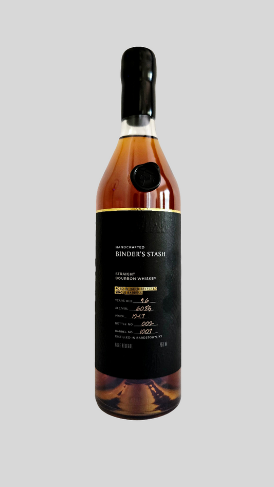 Binder's Stash 9.6 Year Straight Bourbon Whiskey Single Barrel