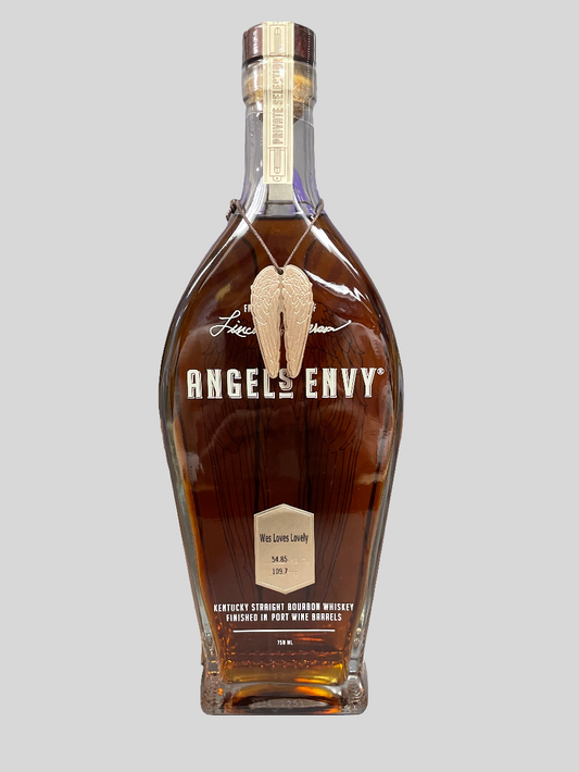 Angel's Envy Private Selection "Wes Loves Lovely" Kentucky Straight Bourbon Whiskey Finished in Port Wine Barrels