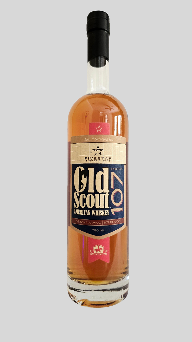 Smooth Ambler Old Scout Five Star Liquor Single Barrel American Whiskey