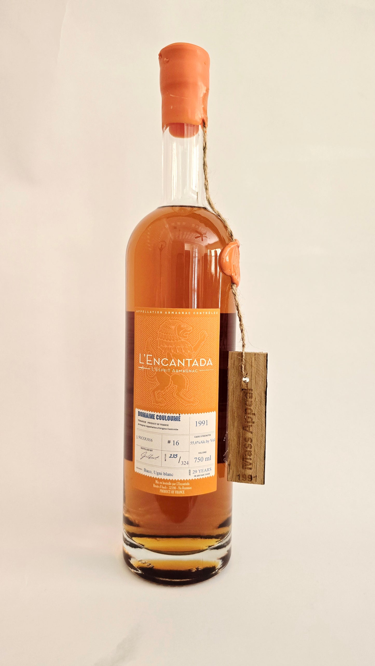 L'Encantada Cask Strength 29 Year 1991 L'Espirit Armagnac