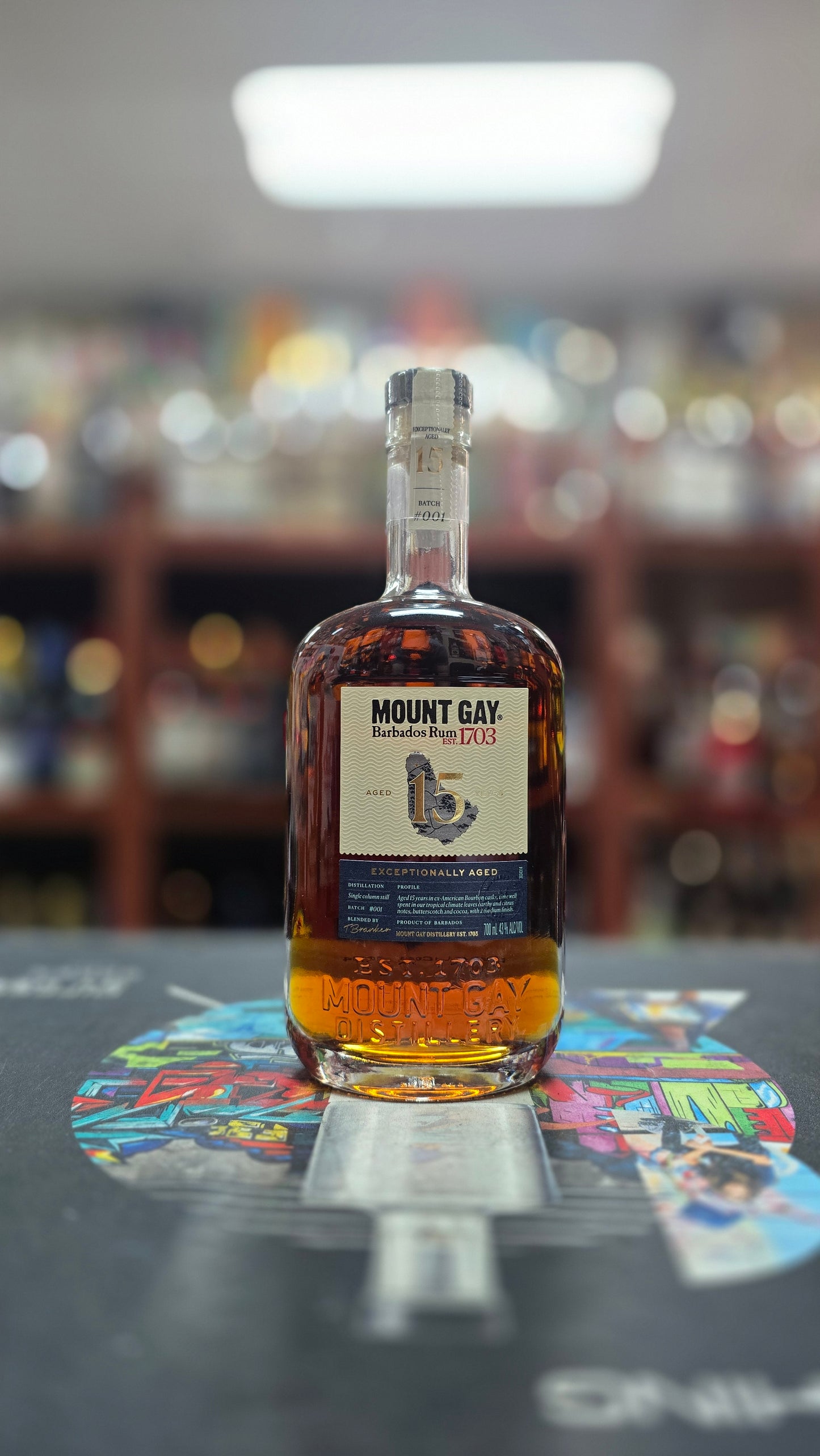 The Mount Gay Exceptionally Aged 15-Year-Old