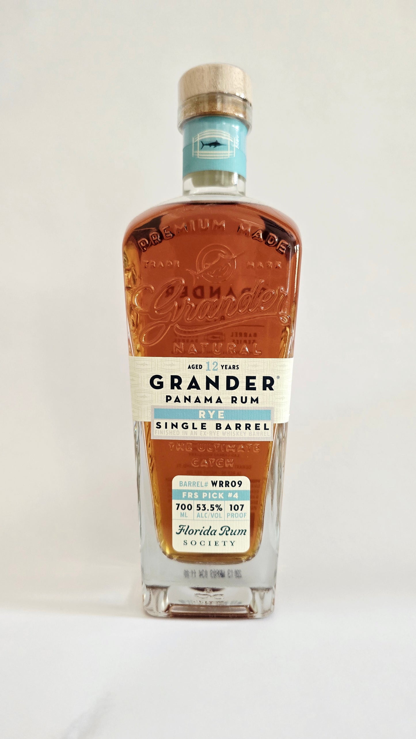 Grander FRS 12 yrs Single Barrel Ex-Rye Finished Rum