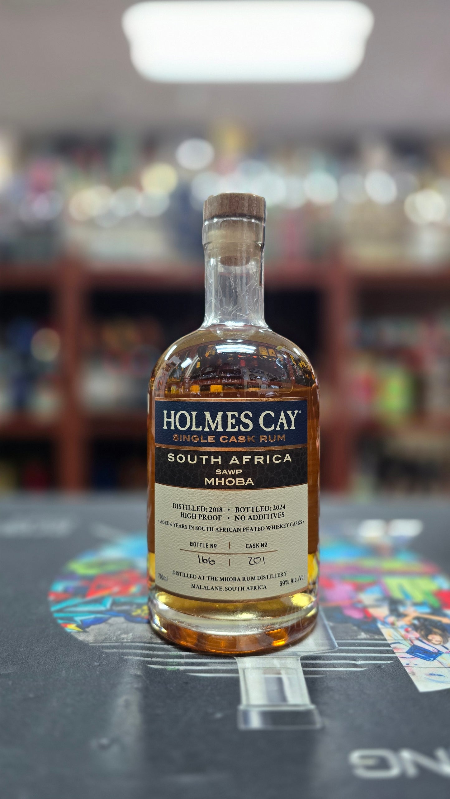 Holmes Cay South Africa MHOBA SAWP Cask # 201, 118 proof