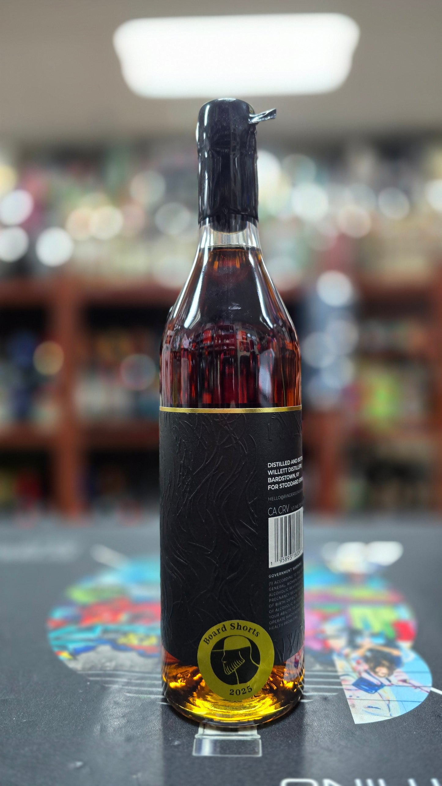 Binder’s Stash - Willett 9 Yr Bourbon Wave Staves- "Board Shorts" - 111.4 proof