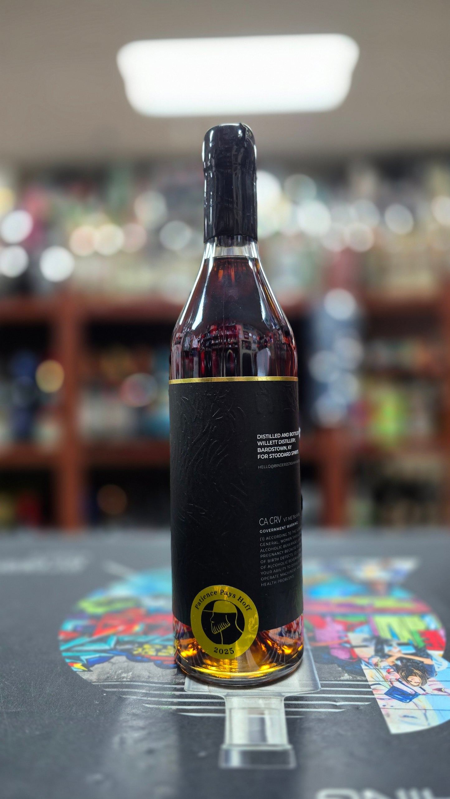 Binder’s Stash - Willett 11 Yr Bourbon (Hoffmeister Cooperage Barrel) - "Patience Pays Hoff" - 132.6 proof