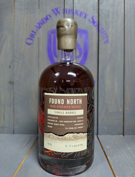 Found North Cask Strength Single Barrel Toasted Amburana Finish