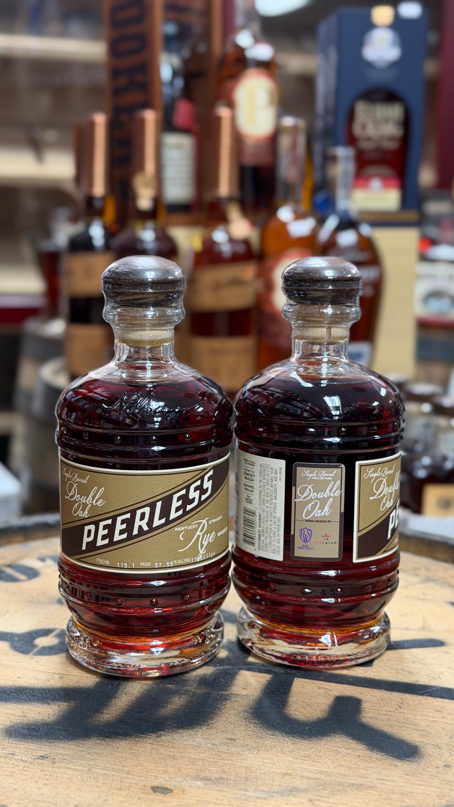 Peerless Double Oak Toasted Rye Single Barrel - Five Star/OWS - 115.1 Proof
