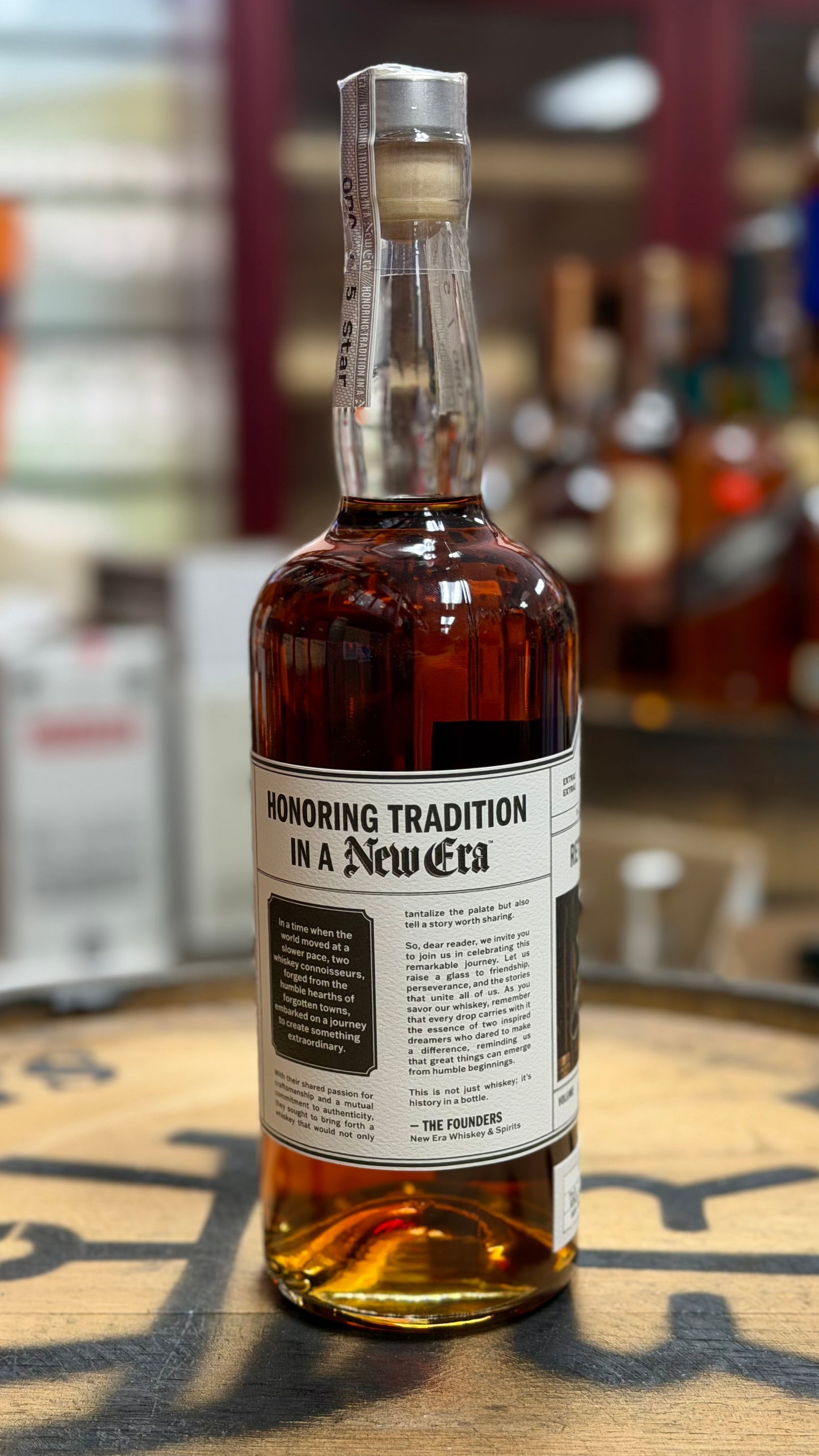 New Era Whiskey Cask Strength 8 Year Rye - "Return of the Jed-Rye" - Five Star / OBG - 123.6 Proof