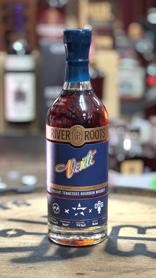 River Roots 20 Year 1 Month Tennessee Bourbon Whiskey- "Venti" - Tullahoma, TN - 116.6 Proof
