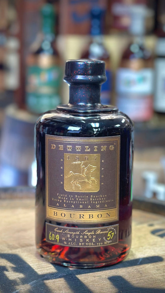 Dettling Cask Strength Single Barrel Bourbon - "Bama Beast" - 57 Months - 121.8 Proof