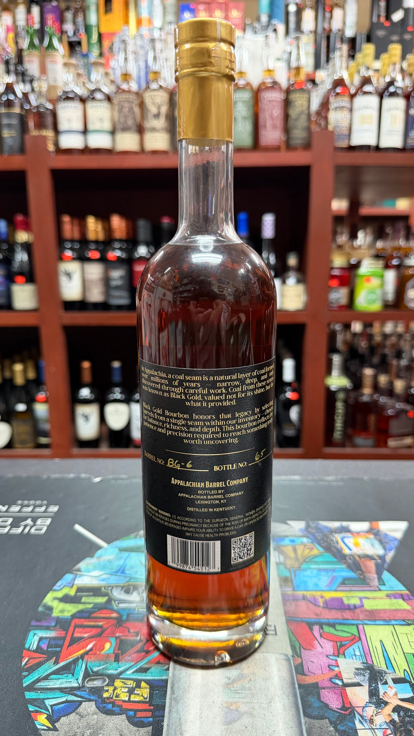 Appalachian Barrel Company - Black Gold Series - 10.6 Year Straight Bourbon Whiskey - 142.24 Proof