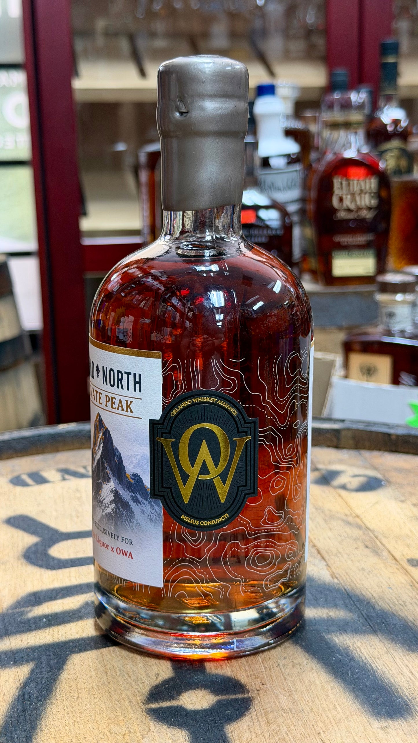 Found North "Private Peak" 20+ Year Whiskey - Private Blend for Five Star & Orlando Whiskey Alliance - 119 Proof