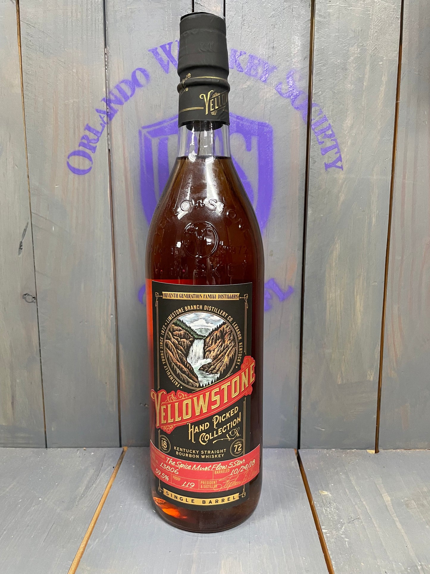 Yellowstone Hand Picked Collection "The Spice Must Flow" Kentucky Straight Bourbon Whiskey