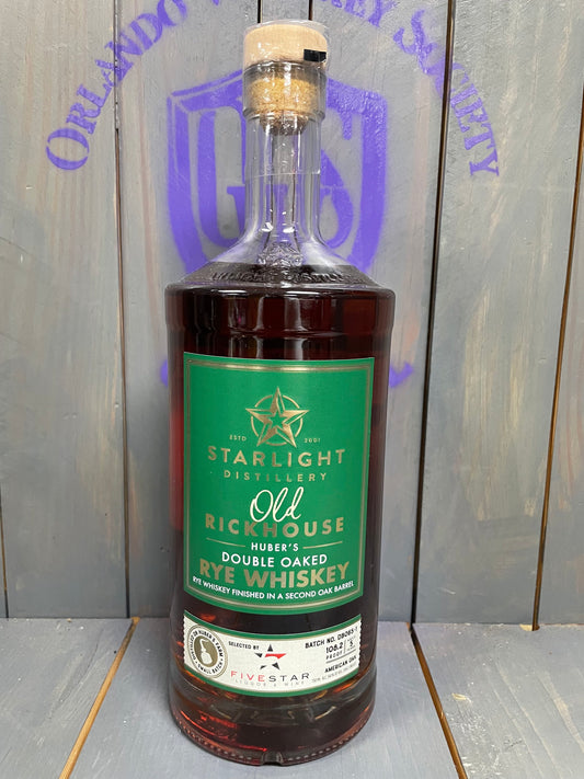 Starlight Double Oaked Rye Whiskey Single Barrel "Five Star Liquor & Wine"