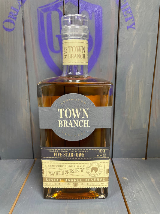 Town Branch Single Barrel Reserve "Five Star / OWS" Kentucky Single Malt Whiskey