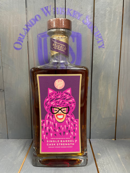 Rabbit Hole Heigold Cask Strength Single Barrel "Whiskey Avengers" Kentucky Straight Bourbon Whiskey - Cheshire Cat