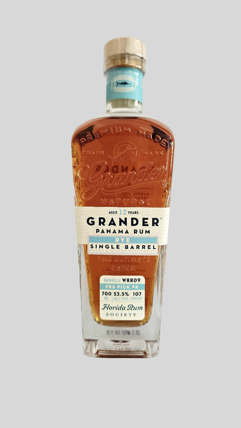 Grander FRS 12 yrs Single Barrel Ex-Rye Finished Rum – Five Star Liquor ...