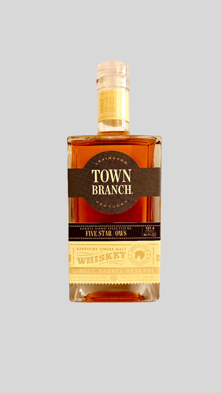 Town Branch Single Barrel Reserve "Five Star / OWS" Kentucky Single Malt Whiskey
