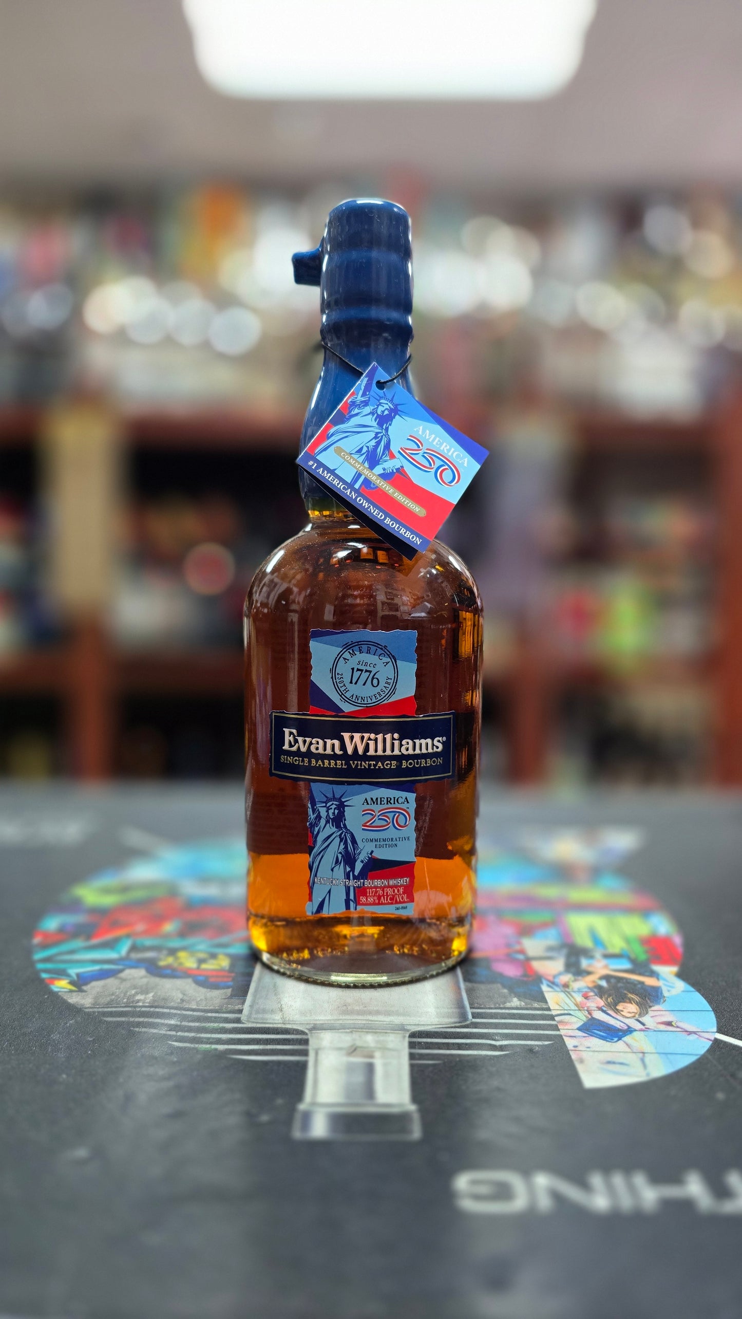 Evan Williams Commemorative Edition America 250th Anniversary 117.76
