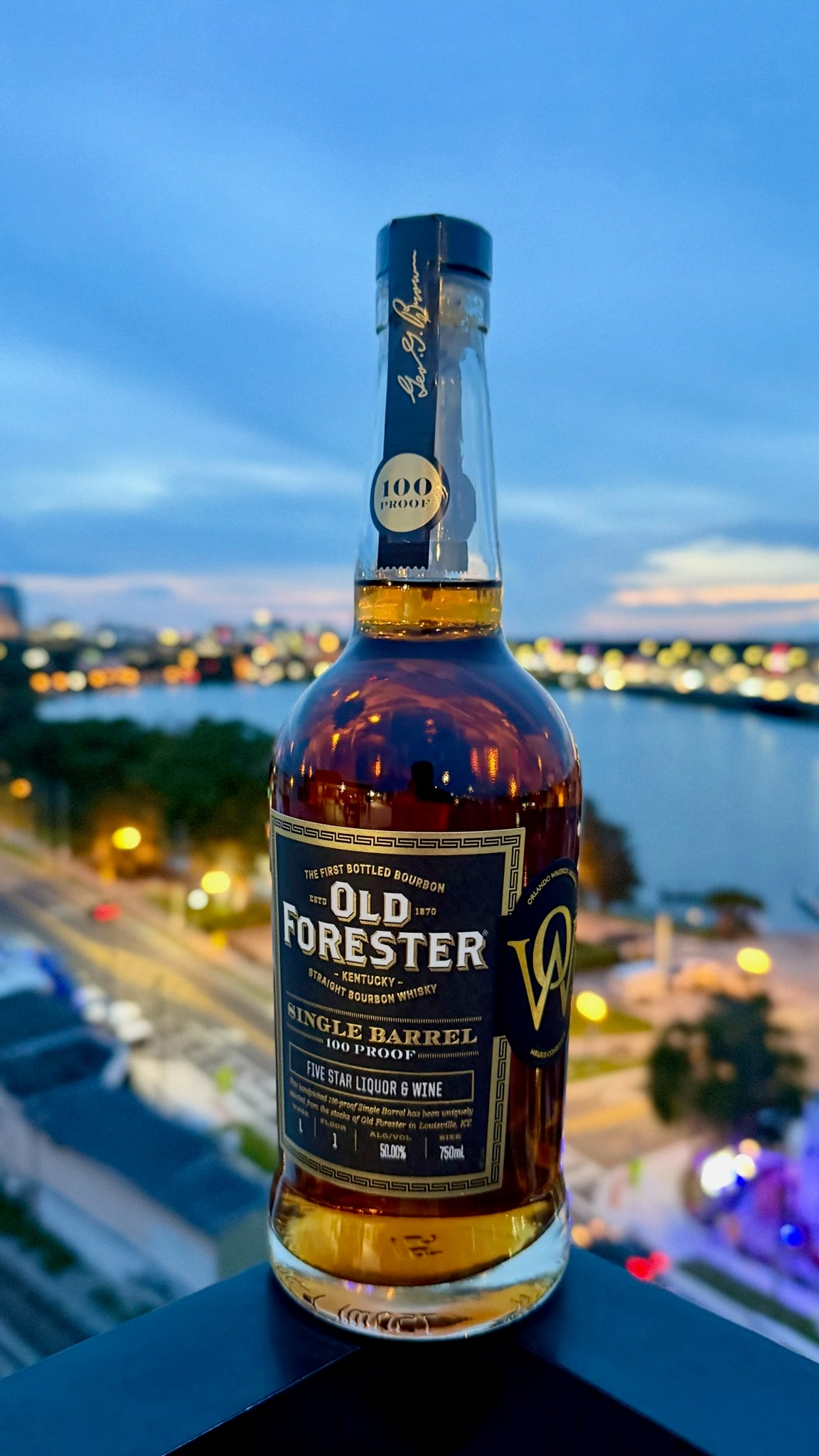 Old Forester OWA/Five Star Single Barrel 100 proof