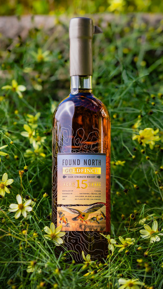 Found North Goldfinch First Flight Cask Strength Whiskey