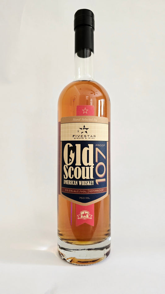 Smooth Ambler Old Scout Five Star Liquor Single Barrel American Whiskey