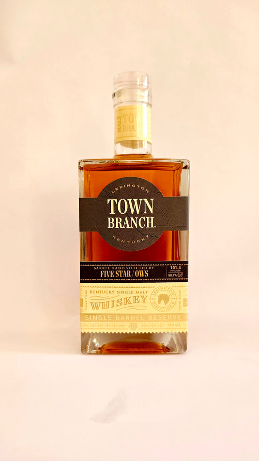 Town Branch Single Barrel Reserve "Five Star / OWS" Kentucky Single Malt Whiskey