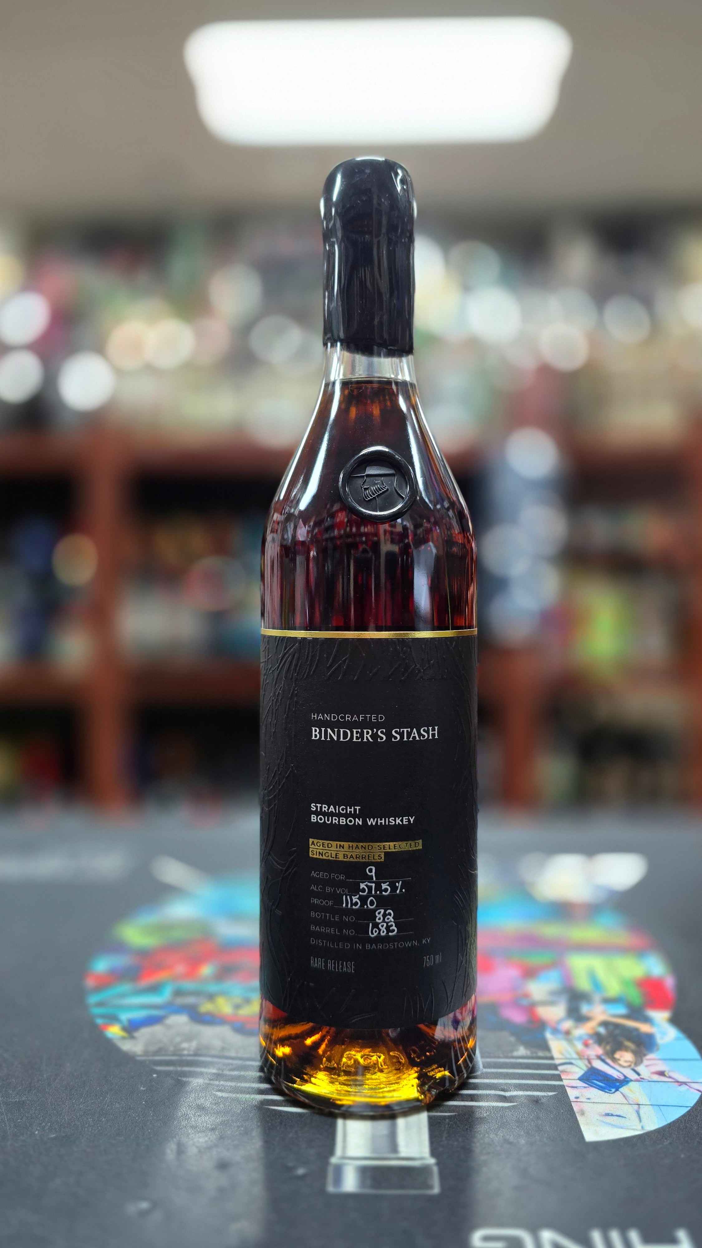 WINDLATER FOUNDERS SUPERB 8年 750ml Binder's Stash - Willett 9 Yr Bourbon Wave Staves - 