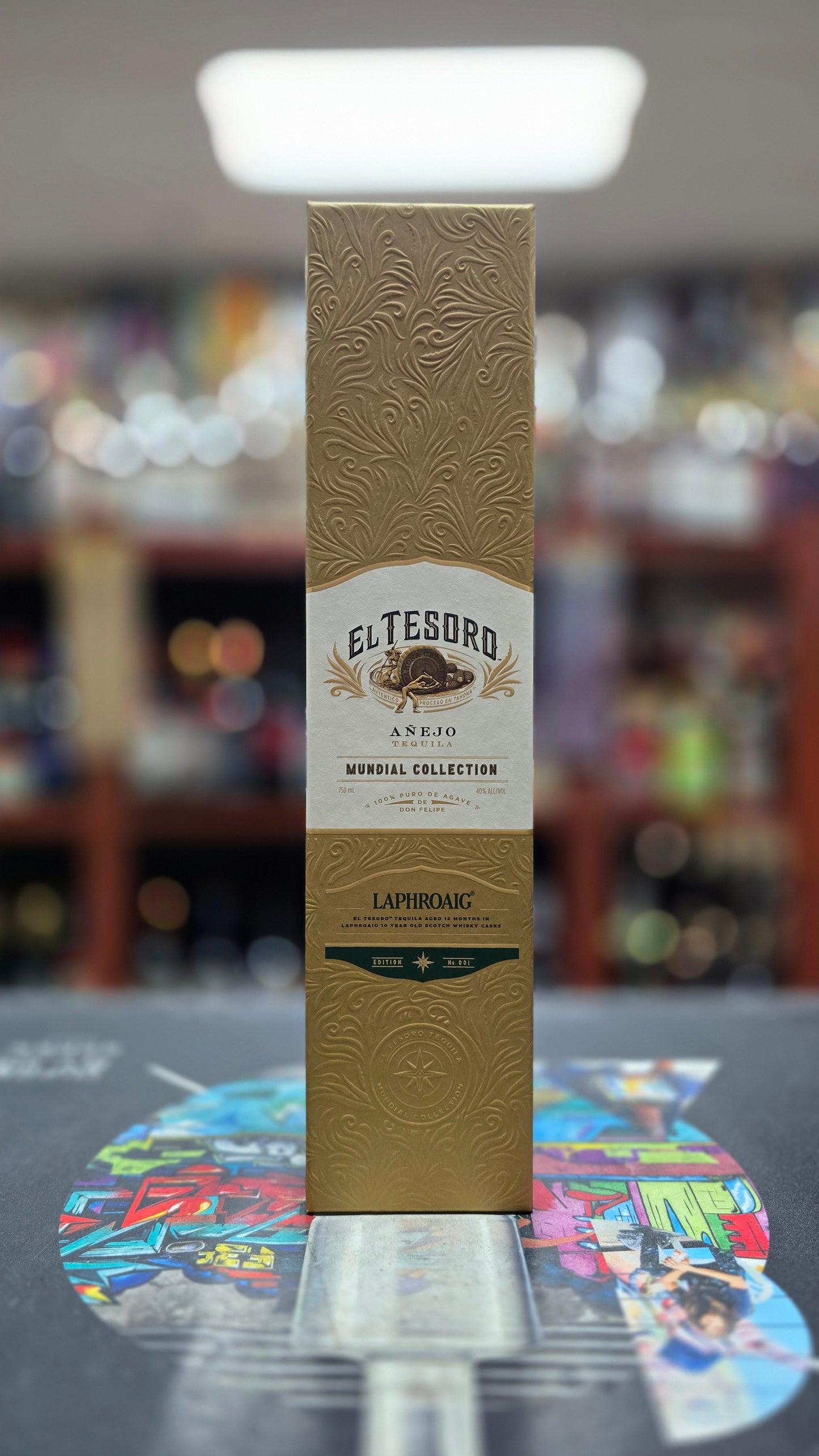 El Tesoro Anejo Tequila Mundial Colletion Laphroaig Cask
