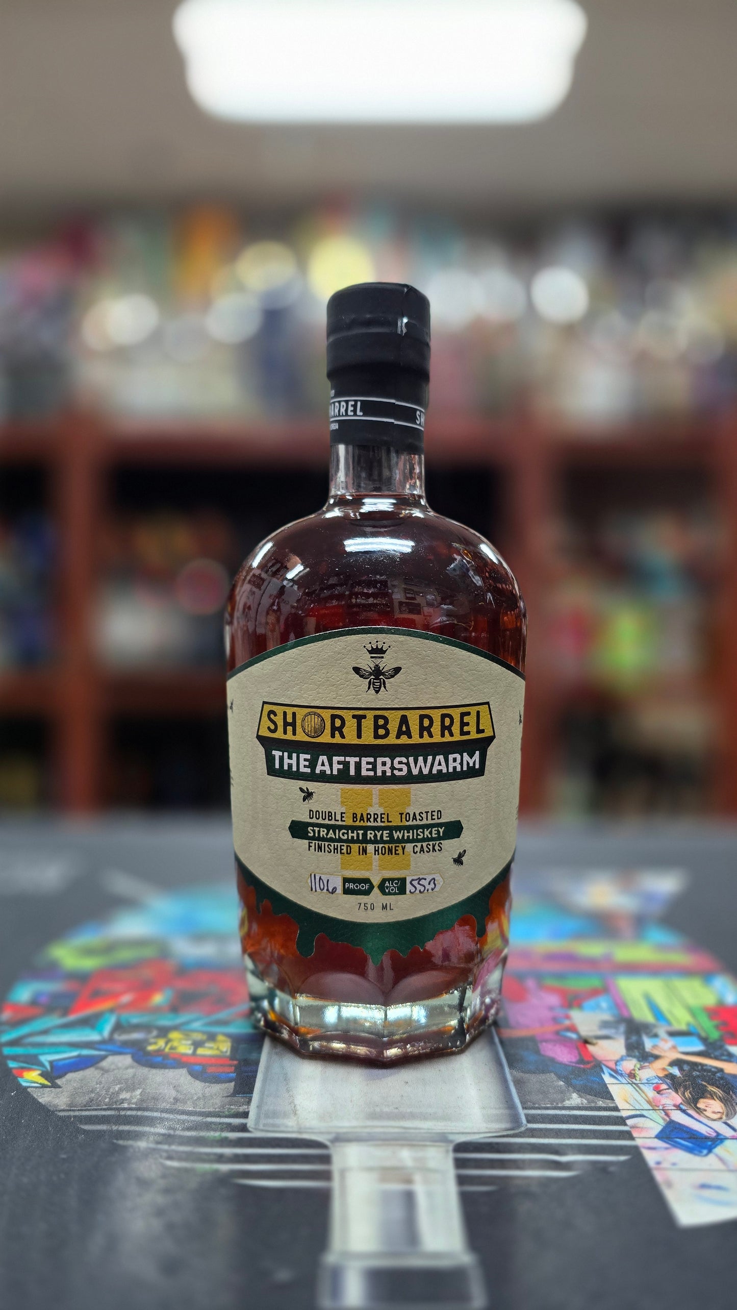 Shortbarrel The Afterswarm Double Barrel Toasted Straight Rye Whiskey