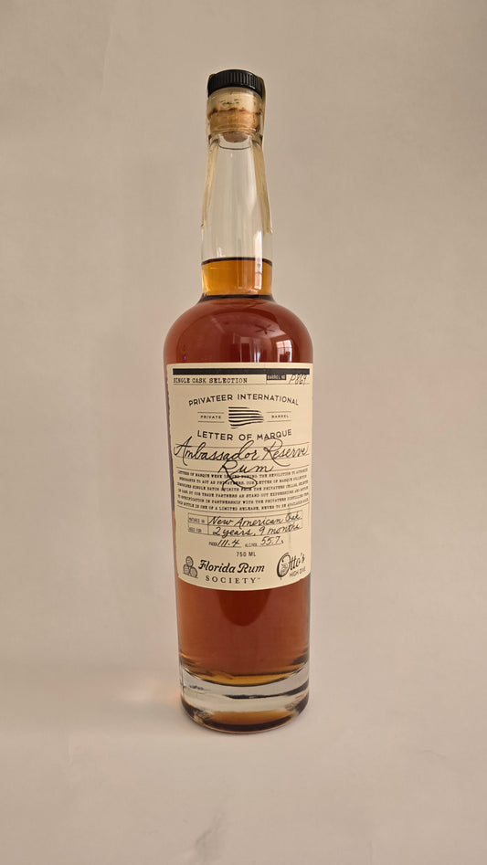 Privateer FRS/Otto's/Five Star Liquor Single Barrel Rum