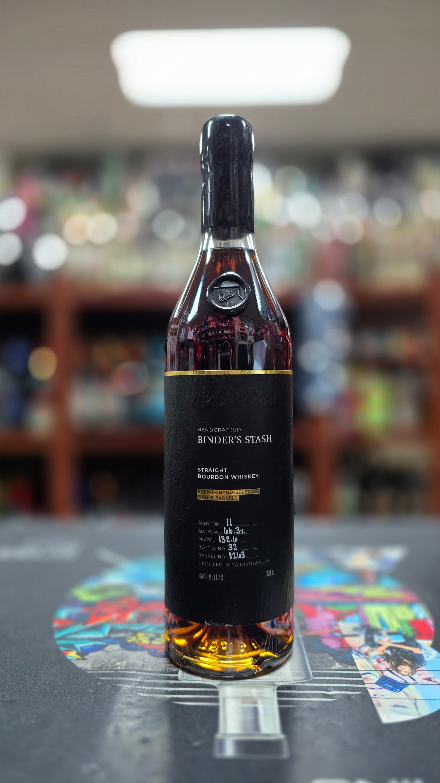 Binder’s Stash - Willett 11 Yr Bourbon (Hoffmeister Cooperage Barrel) - "Patience Pays Hoff" - 132.6 proof