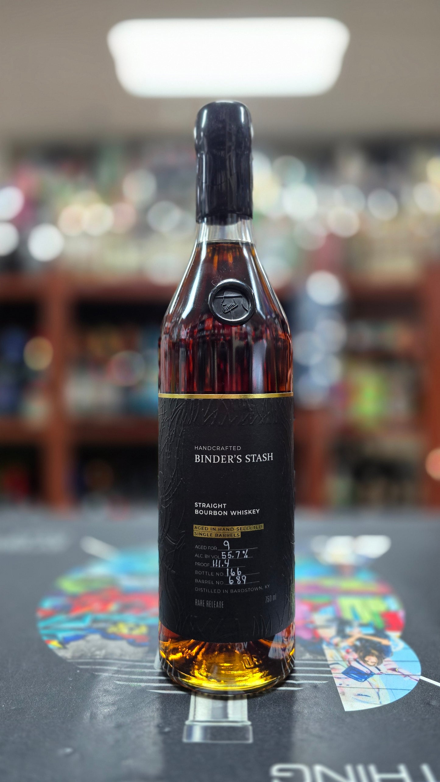 Binder’s Stash - Willett 9 Yr Bourbon Wave Staves- "Board Shorts" - 111.4 proof